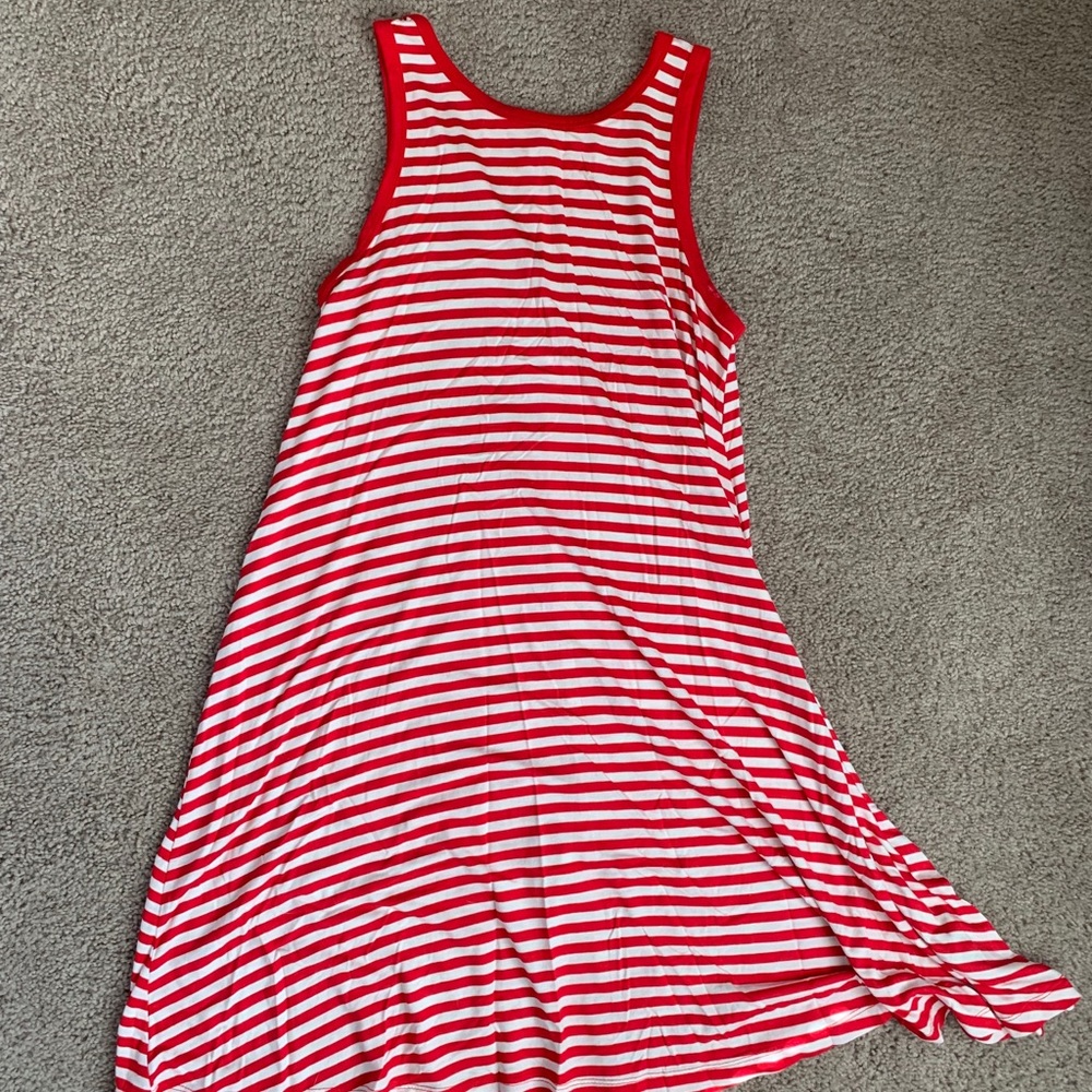 Old Navy Striped Jersey Swing Dress